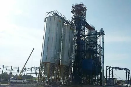 Комплекс по приёмке, очистке и сушке зерна